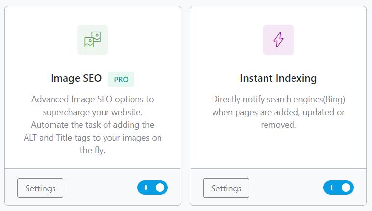 Image SEO & Instant Indexing