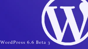 WordPress 6.6 Beta 3
